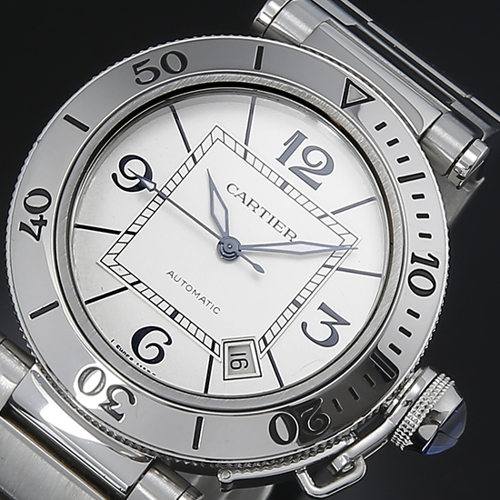 CARTIER(USED) 파샤 씨타이머