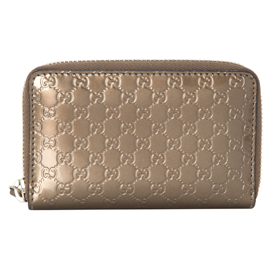 GUCCI(USED) 구찌 씨마레더 지피 카드, 명함지갑