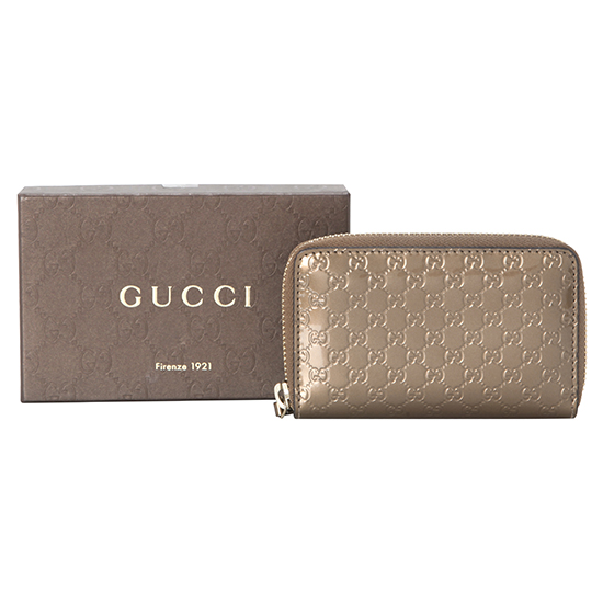 GUCCI(USED) 구찌 씨마레더 지피 카드, 명함지갑