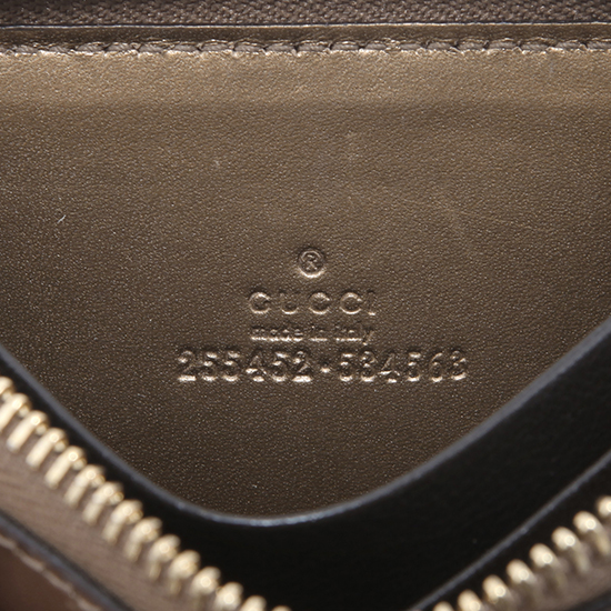 GUCCI(USED) 구찌 씨마레더 지피 카드, 명함지갑
