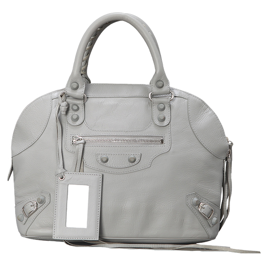 BALENCIAGA(USED)클래식 그레이 볼링백