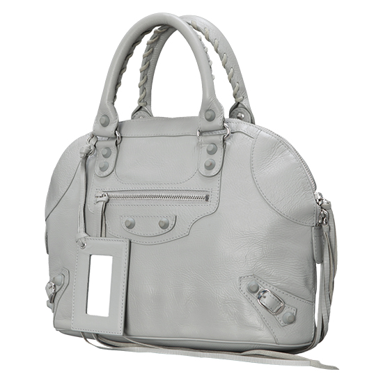 BALENCIAGA(USED)클래식 그레이 볼링백