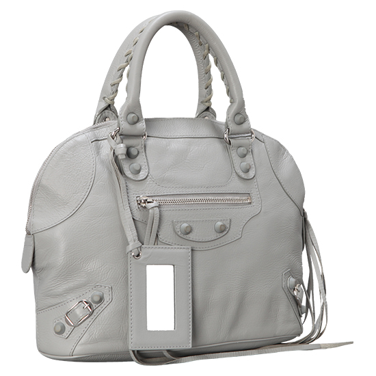 BALENCIAGA(USED)클래식 그레이 볼링백