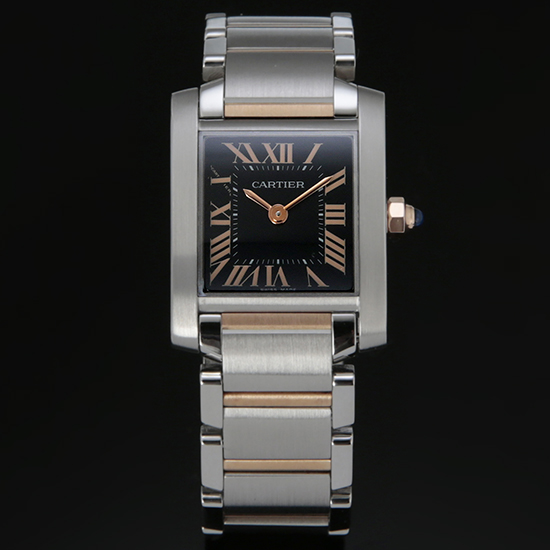 CARTIER(USED) 탱크 프랑세스 콤비 스몰