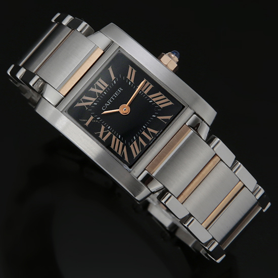 CARTIER(USED) 탱크 프랑세스 콤비 스몰