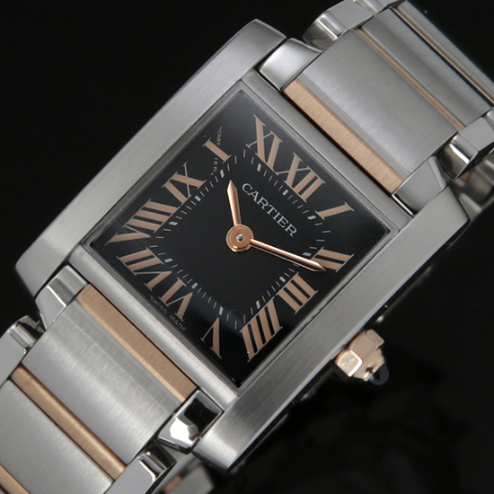 CARTIER(USED) 탱크 프랑세스 콤비 스몰