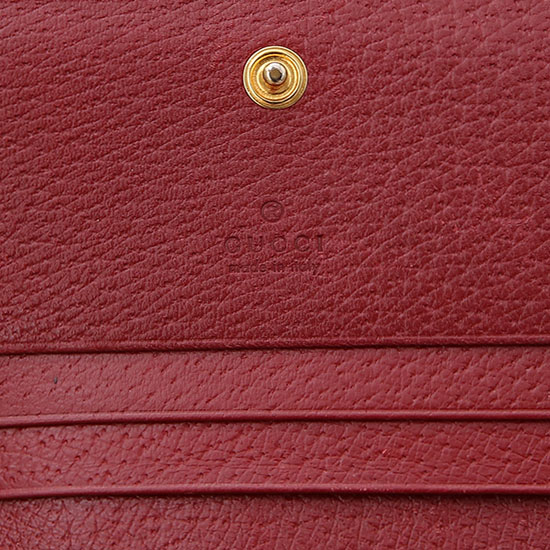 GUCCI(USED) 구찌 GG로고 PVC 나비 프린팅 반지갑