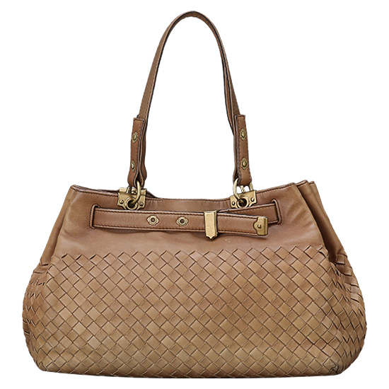 BOTTEGA VENETA(USED)인트레치아토 나파 벨트 위빙백