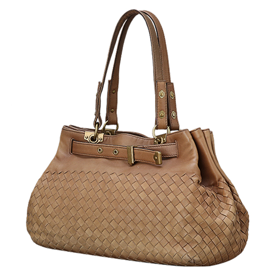 BOTTEGA VENETA(USED)인트레치아토 나파 벨트 위빙백