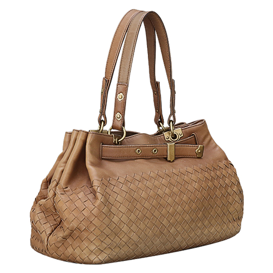 BOTTEGA VENETA(USED)인트레치아토 나파 벨트 위빙백