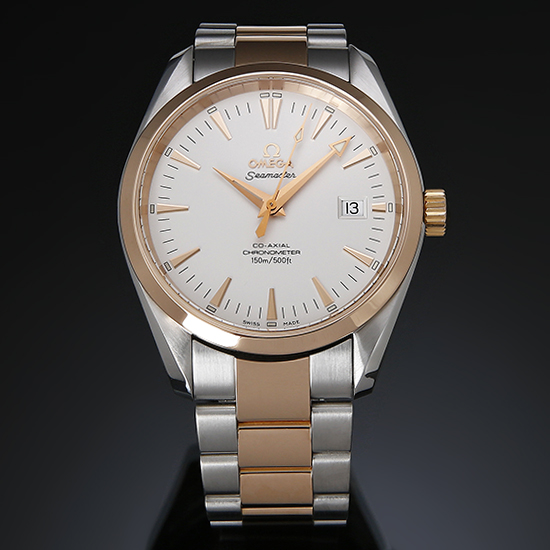 OMEGA(USED) 아쿠아테라 콤비 코엑셜