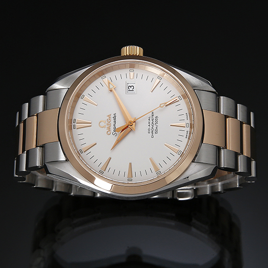 OMEGA(USED) 아쿠아테라 콤비 코엑셜