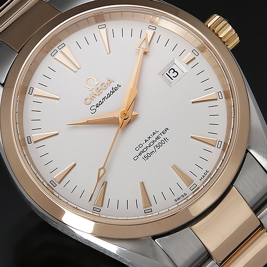 OMEGA(USED) 아쿠아테라 콤비 코엑셜