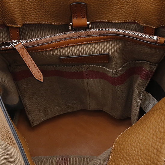 BURBERRY(USED)애쉬비 캔버스 체크 호보백