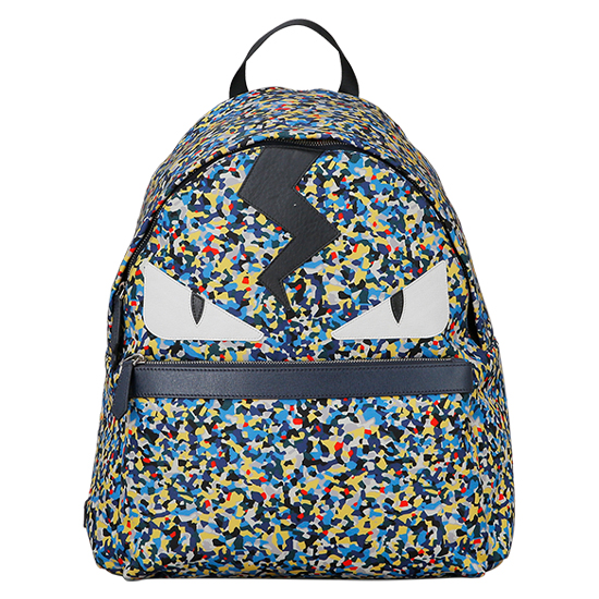 FENDI(USED)패브릭 몬스터 백팩
