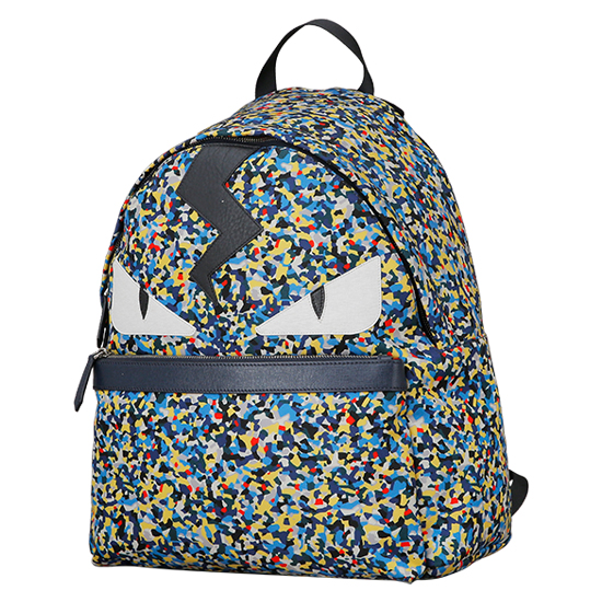 FENDI(USED)패브릭 몬스터 백팩