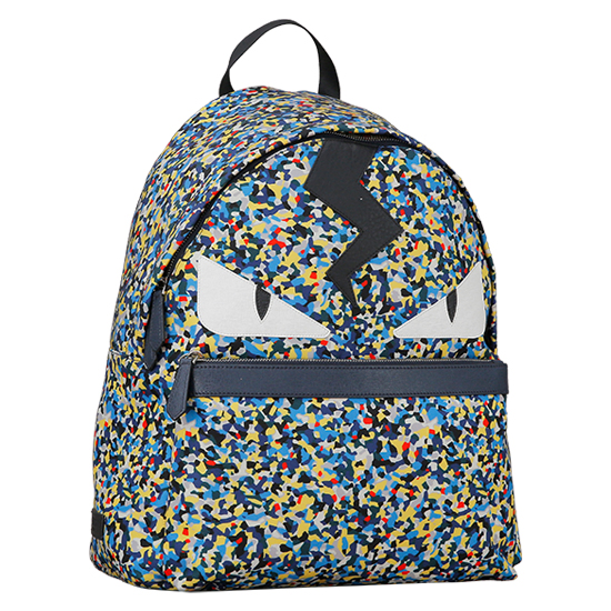 FENDI(USED)패브릭 몬스터 백팩