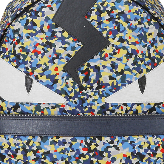 FENDI(USED)패브릭 몬스터 백팩