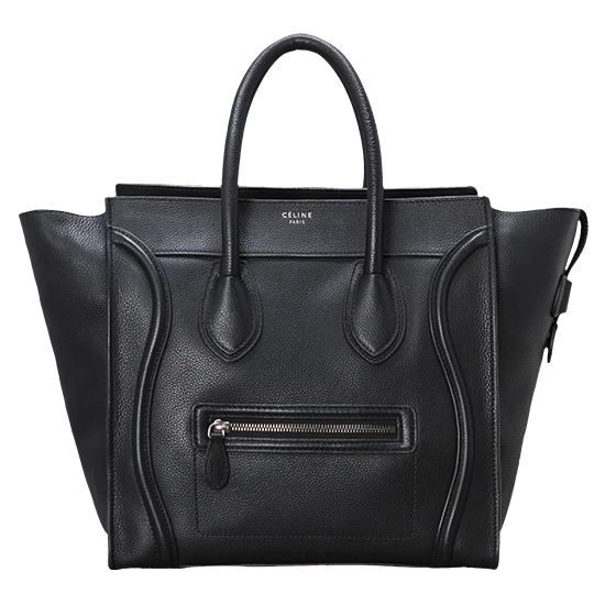 CELINE(USED)러기지 블랙 미듐 토트백