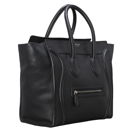 CELINE(USED)러기지 블랙 미듐 토트백