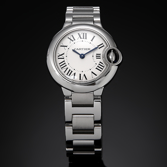CARTIER(USED)발롱블루 스틸 28