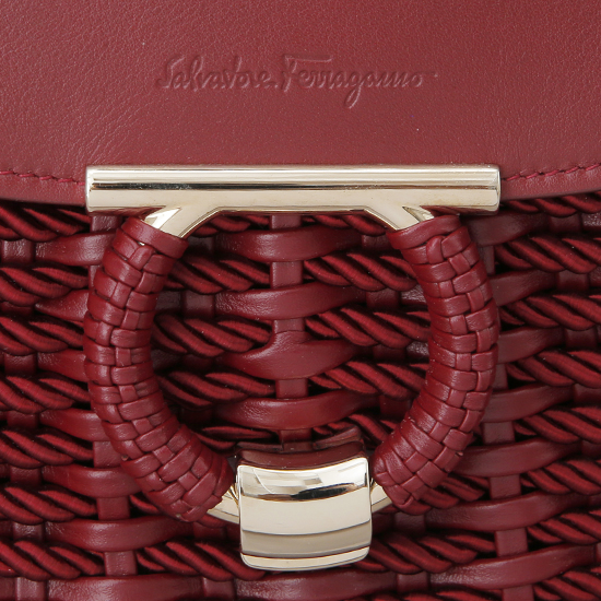 FERRAGAMO(USED)간치니 숄더백