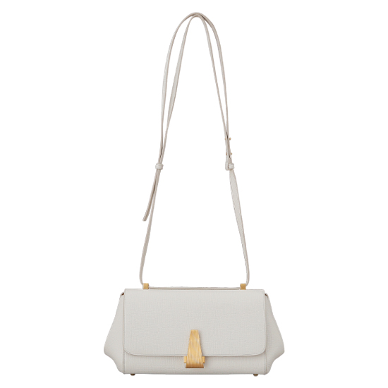BOTTEGA VENETA(USED)팔 멜라토 앵글 숄더백