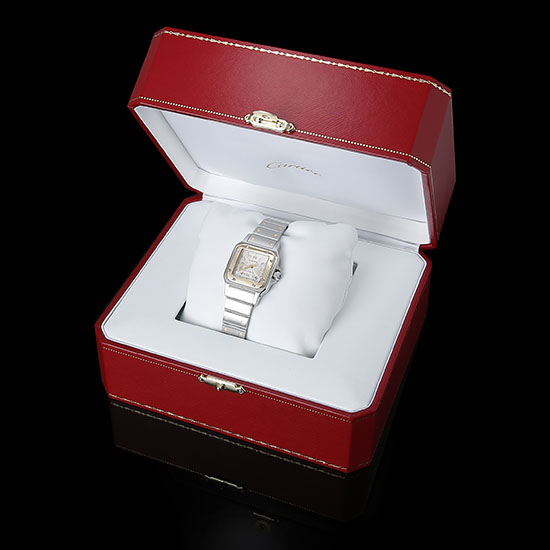 CARTIER(USED) 산토스 갈베 콤비 스몰
