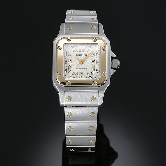 CARTIER(USED) 산토스 갈베 콤비 스몰