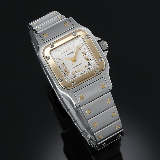 CARTIER(USED) 산토스 갈베 콤비 스몰