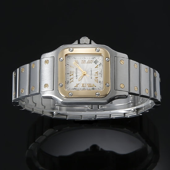CARTIER(USED) 산토스 갈베 콤비 스몰