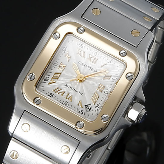 CARTIER(USED) 산토스 갈베 콤비 스몰
