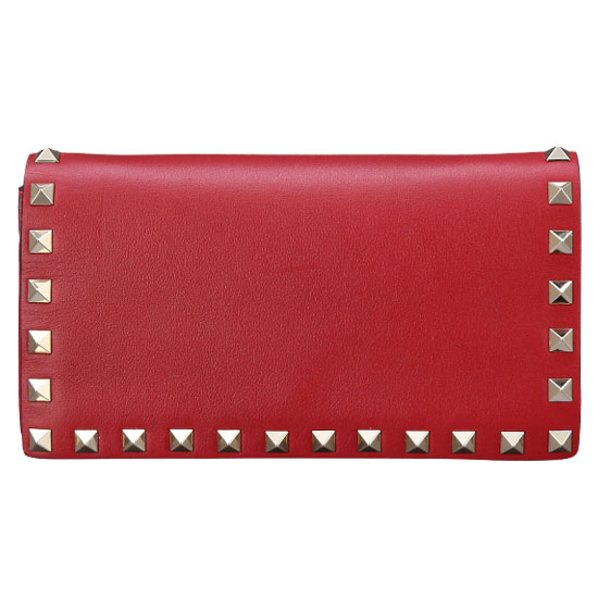 VALENTINO(USED)락스터드 레드 미니 크로스백
