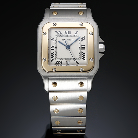 CARTIER(USED) 산토스 갈베 콤비 L