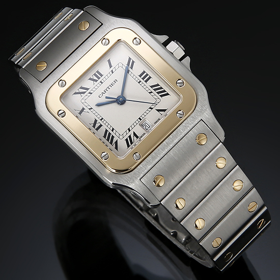 CARTIER(USED) 산토스 갈베 콤비 L