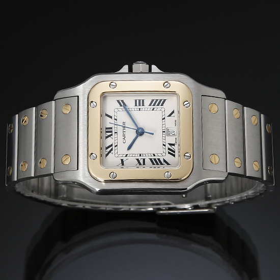 CARTIER(USED) 산토스 갈베 콤비 L