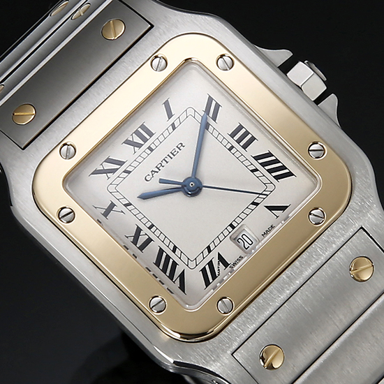 CARTIER(USED) 산토스 갈베 콤비 L