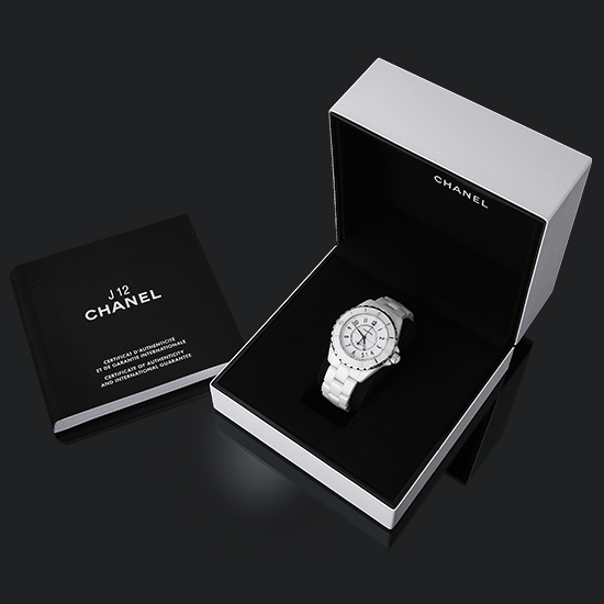CHANEL(USED) 샤넬 J12 화이트 세라믹 H0970