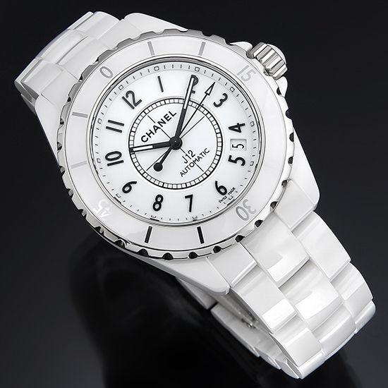 CHANEL(USED) 샤넬 J12 화이트 세라믹 H0970