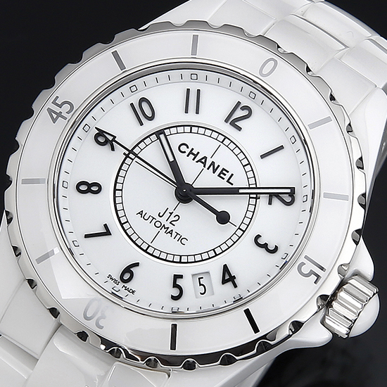 CHANEL(USED) 샤넬 J12 화이트 세라믹 H0970