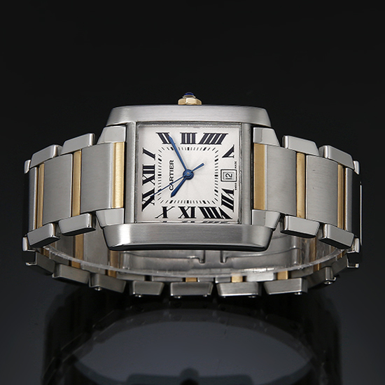 CARTIER(USED) 탱크 프랑세스 콤비 L