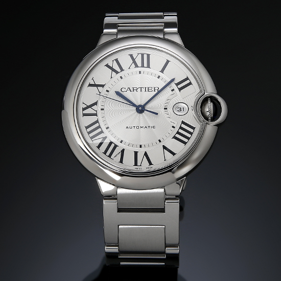 CARTIER(USED) 발롱블루 스틸 42 오토