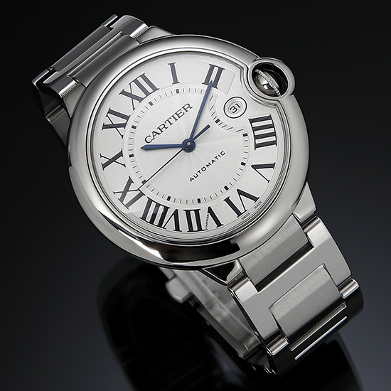 CARTIER(USED) 발롱블루 스틸 42 오토