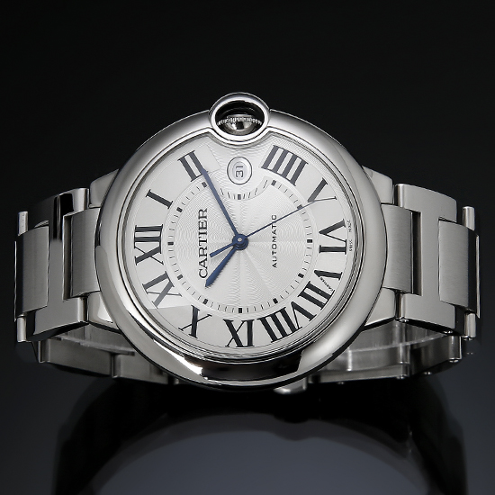 CARTIER(USED) 발롱블루 스틸 42 오토