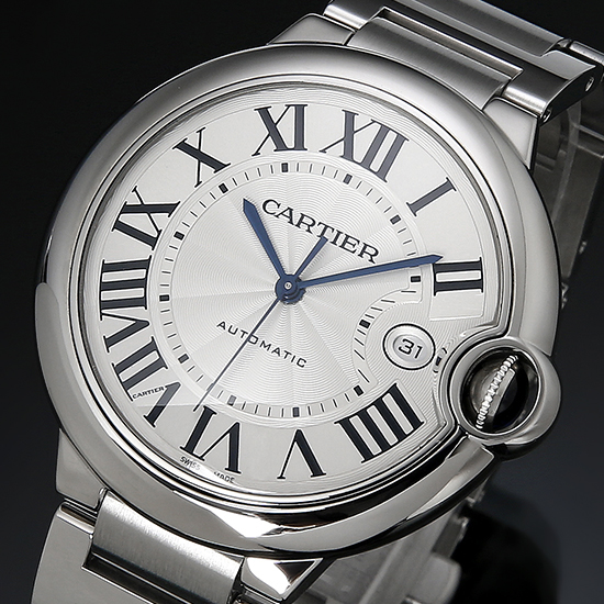 CARTIER(USED) 발롱블루 스틸 42 오토