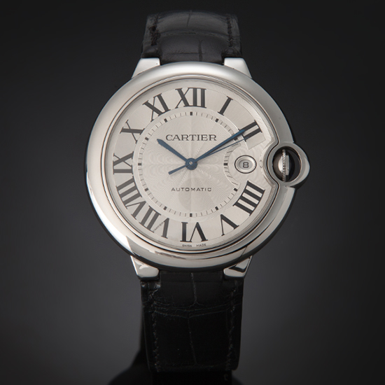 CARTIER(USED) 발롱블루 스틸 42