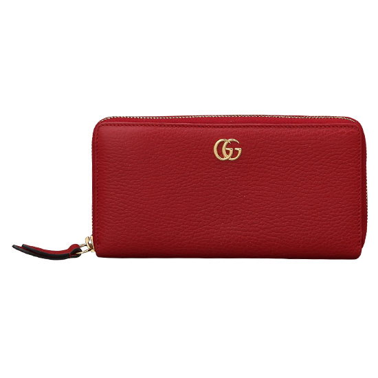 GUCCI(USED) 구찌 GG로고 마몽트 지퍼 장지갑