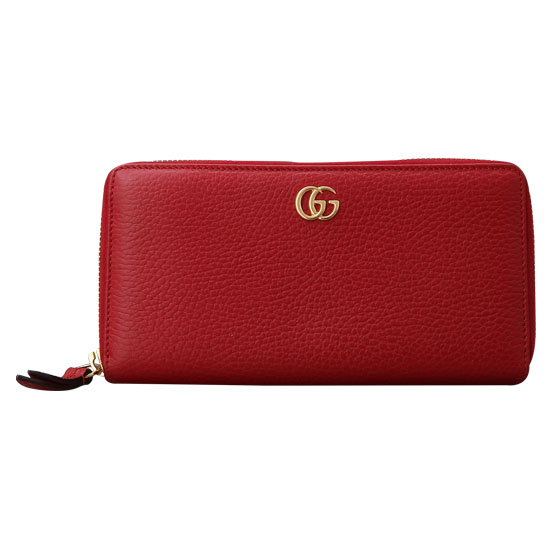 GUCCI(USED) 구찌 GG로고 마몽트 지퍼 장지갑