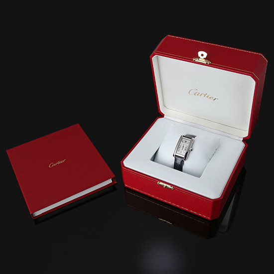 CARTIER(USED) 뉴 아메리칸탱크 스틸 스몰