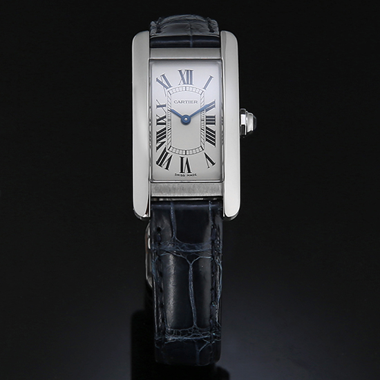CARTIER(USED) 뉴 아메리칸탱크 스틸 스몰
